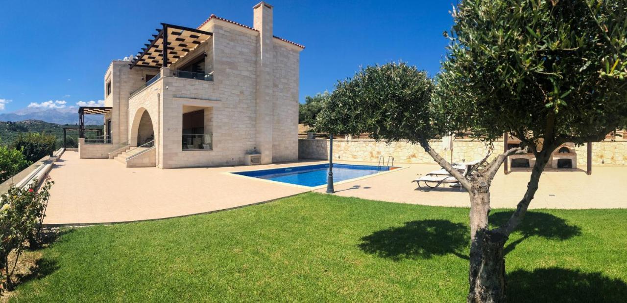Levanda Luxury Stone Villa Kalyves Dış mekan fotoğraf