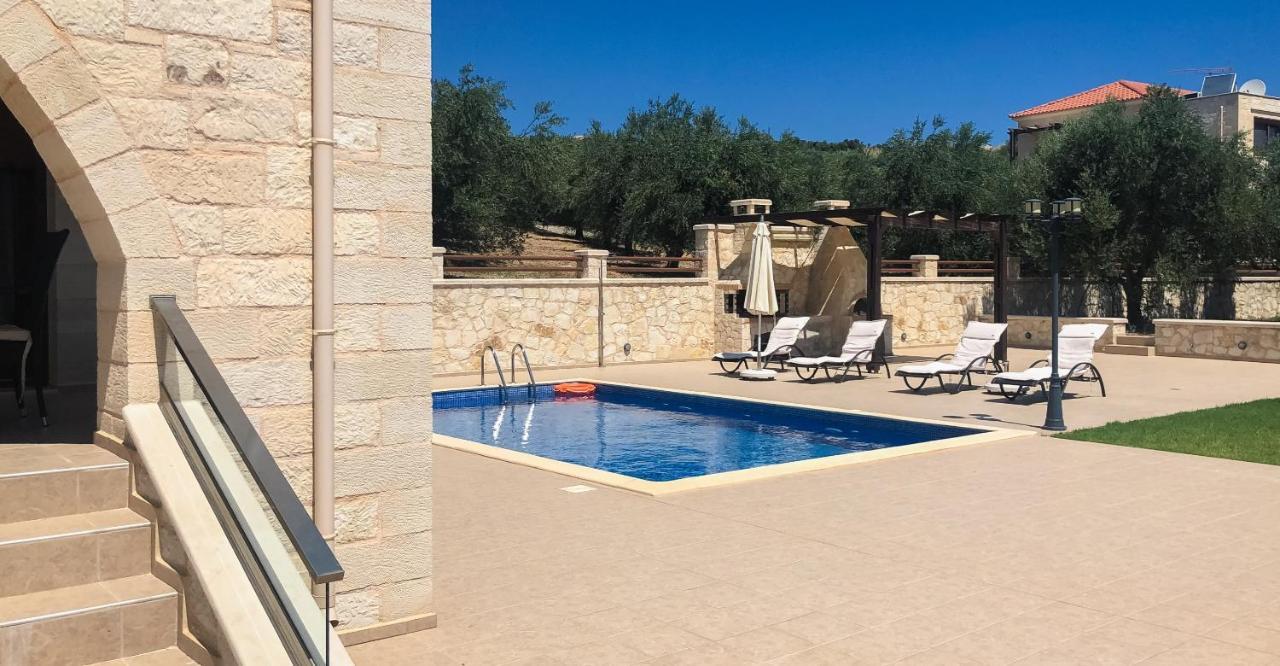 Levanda Luxury Stone Villa Kalyves Dış mekan fotoğraf