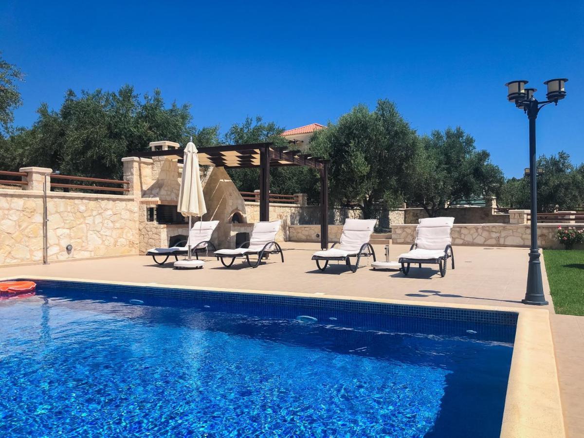 Levanda Luxury Stone Villa Kalyves Dış mekan fotoğraf