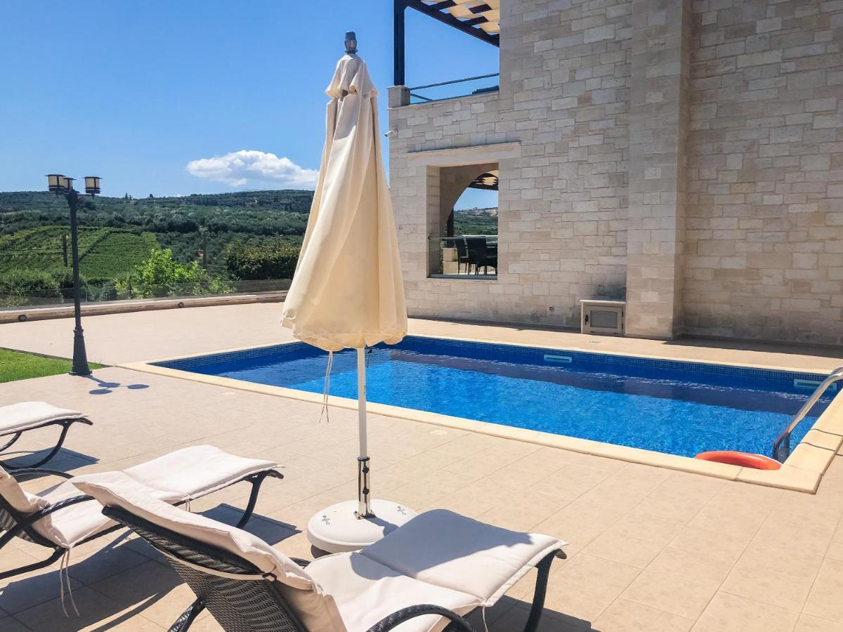 Levanda Luxury Stone Villa Kalyves Dış mekan fotoğraf